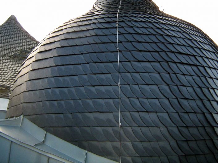 Schieferdeckung von der Dachdeckerei Klebert aus Plauen