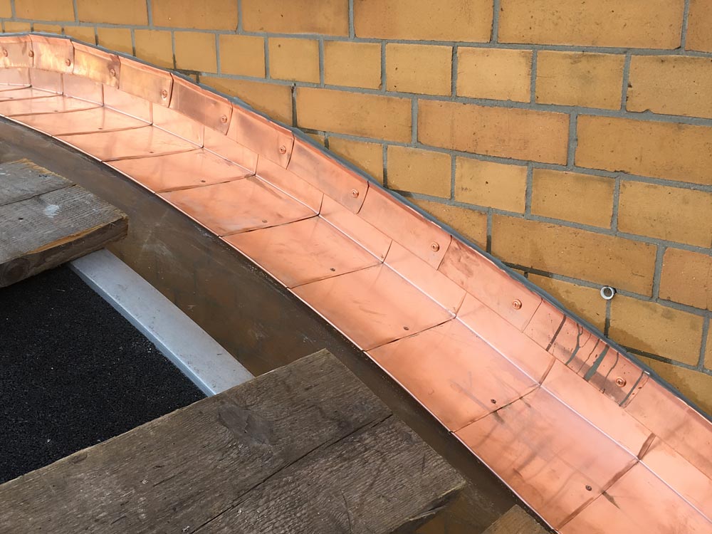Kupferarbeiten Dachklempnerei Klebert Plauen